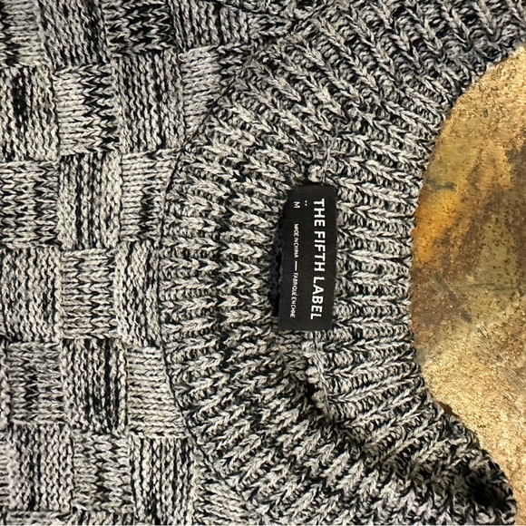 The Fifth Label Womens Knit Cold Shoulder Sweater - Picture 3 of 6